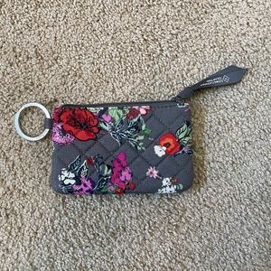 Vera Bradley Zip ID in Hope Blooms Grey